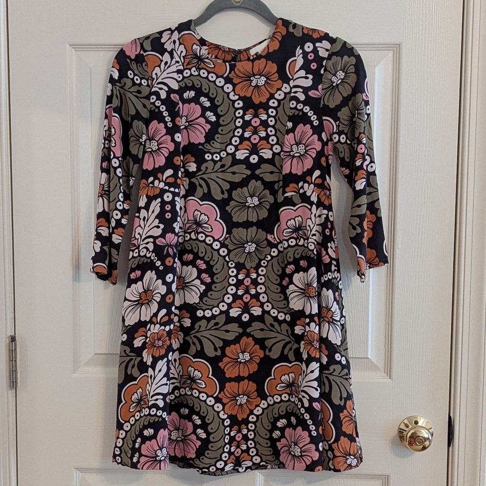 H&M  A-line Mini Dress with Crew Neck